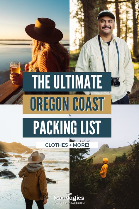 We have all the things you need for a perfect trip to the Oregon Coast! From comfy loungewear to tasty snacks and hiking gear, The Ultimate Oregon Coast Packing List has you covered. No matter what adventures you have planned, we have packing suggestions and our favorite gear in one easy spot! Oregon Coast Packing List, Oregon Outfits, Oregon Coast Hikes, Pnw Trip, Oregon Coast Roadtrip, Oregon Coast Vacation, Pacific Coast Road Trip, Pacific Northwest Travel, Oregon Hikes