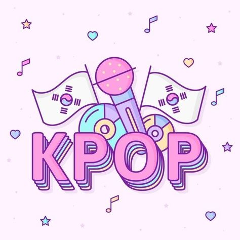 Kpop Logo Design, Kpop Logo Design Ideas, Kpop Logo, Korea Południowa, Whatsapp Logo, News Logo, Pop Stickers, Simple Designs To Draw, Fandom Kpop