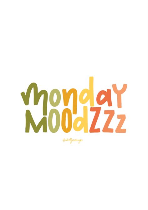 Monday Sayings, Monday Pictures, Monday Vibes, Monday Mood, Daily Quote, Etsy Stickers, Monday Quotes, Cartoon Logo, Digital Stickers