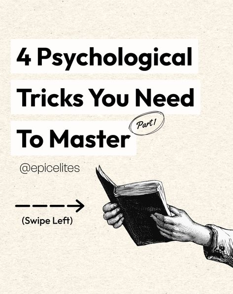 Learn & master psychology facts, psychology tricks & dark psychology tricks. Dark Physiology Tricks, Dark Psychology Facts, Dark Psychology Tricks, Psychology Lessons, Human Behavior Psychology, Facts Psychology, Psychology Tricks, Mind Reading Tricks, Dark Psychology