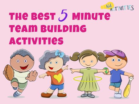 Need to build cohesion and trust quickly? These 5 minute team building activities are sure to help. These are fun and easy ways to break the ice and have 5 Minute Team Building Activities, Quick Team Building Activities For Work, Easy Team Building Activities For Kids, Ice Breaking Activities, Ice Breaking Activities For Kids, Trust Activities For Kids, Elementary School Team Building Activities, Easy Team Building Activities, First Grade Team Building Activities