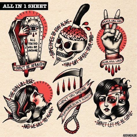 old school tattoo American Traditional Tattoos Simple, Trad Style Tattoos, Ignorant Style Tattoo Flash, America Traditional Tattoo, Flash Art Traditional, Tattoo Flash Art Traditional, Traditional Tattoos American, Portal Tattoos, Cute American Traditional Tattoo