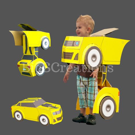 Optimus Prime Costume Kids, Transformers Decorations, Optimus Prime Costume, Transformer Costume, Car Costume, Baby Fan, Transformers Rescue Bots, Princess Theme Party, Paper Toys Template