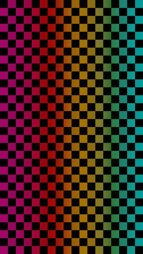 Checkered Pattern Aesthetic Wallpaper, Y2k Checkered Background, Checkerboard Phone Wallpaper, Scene Core Wallpaper, Trippy Checkerboard, Checker Wallpaper, Trippy Checkered Pattern, Wallpaper Photo Gallery, Red And Black Wallpaper