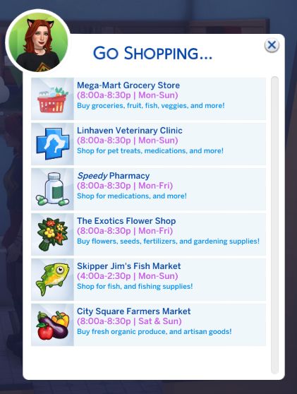 Go Shopping - 1.0.0 | SrslySims on Patreon The Sims 4 Cc Traits Patreon, Mccc Command Center Sims 4 Patreon, Sims 4 Mini Mart Cc, Sims 4 Podcast Cc, Cc Shopping The Sims 4, Sims 4 Influencer Mod, Sims 4 Expansion Packs Free, Sims 4 Shopping Mod, Sims 4 Food Delivery Mod