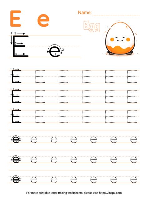 E Tracing Worksheet, Letter E Tracing Worksheets, Letter E Worksheet, Letter E Tracing, September Homeschool, Pre Kindergarten Worksheets, Handwriting Paper Kindergarten, E Worksheet, Kindergarten Writing Paper