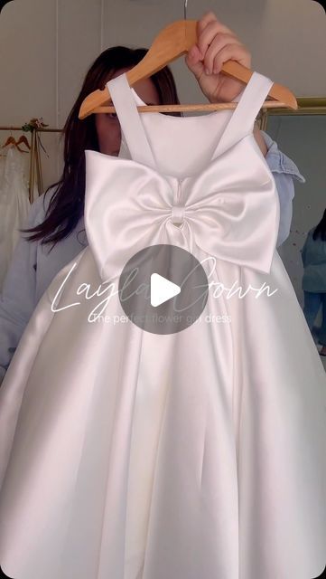 L U X U R Y flower girls dresses on Instagram: "The current number 1 selling Layla Gown . The most elegant and timeless flower girl or communion dress . This is the perfect dress to compliment a brides dress, with its simple yet beautiful design .  Shop online now https://www.vintagerosebyhannahaj.com.au/products/untitled-apr2_14-56 #vintagerosebyhannahaj #flowergirldress #bridetobe #weddingplanning #weddingdress #2024bride #communiondress" 2024 Flower Girl Dresses, Flower Girl Dresses Simple, Simple Flower Girl Dresses, Flower Girl Gown, Brides Dress, Communion Dresses, Flower Girls, Girl Dress, Number 1