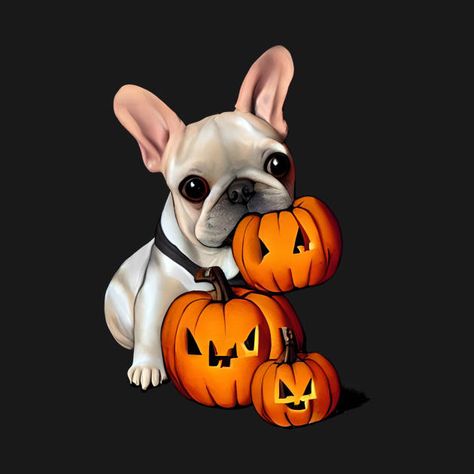 French Bulldog Wallpaper, Bulldog Clipart, Ghost Cartoon, Pumpkin Stencil, Halloween Greetings, Cute French Bulldog, Sticker Ideas, Dog Stickers, Halloween Wallpaper