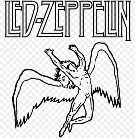 Led Zeppelin Logo, Led Zeppelin Vinyl, Led Zeppelin Tattoo, Frat Formal, Guitar Svg, Formal Cooler Ideas, Led Zeppelin Shirt, Cricut Decals, Logo Clipart