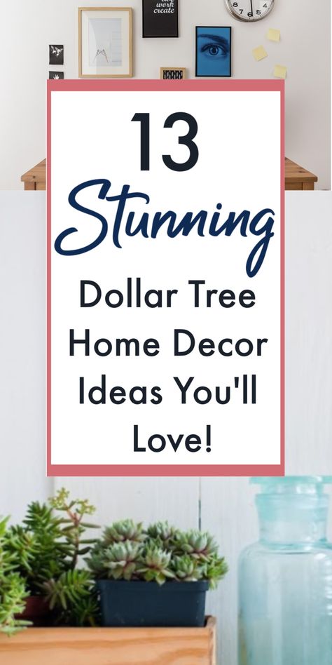 Dollar Tree Home Decor Ideas, Dollar Tree Home Decor, Diy Farmhouse Ideas, Decorating On A Dime, Diy Office Decor, Tree Home Decor, Dollar Store Diy Organization, Dollar Tree Hacks, Dollar Store Diy Projects