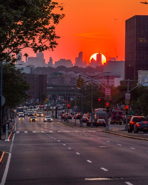 Rego Park, Filmy Vintage, Queens Nyc, Sunset City, Forest Hills, Sky Pictures, Look At The Sky, Pretty Landscapes, Sunset Wallpaper