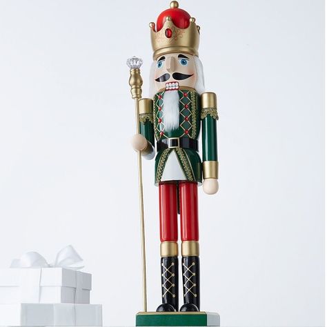 Discover great products at the best prices at Dealmoon. Christmas Cheer Red and Green Nutcracker King with Staff, Created for Macy's. Price:$21.99 Christmas Kingdom, Green Nutcracker, Bird Christmas Ornaments, Holiday Stockings, Friend Christmas, Christmas Tree Themes, Mickey Minnie Mouse, Vintage Ornaments, Christmas Bells