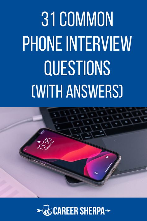 A phone interview - either as the first interview or second is very common. Be ready to answer some of these common phone interview questions. Phone Interview Questions And Answers, Phone Interview Tips, Phone Interview Questions, Best Interview Answers, Questions To Ask Employer, Phone Interview, Interview Questions To Ask, Job Interview Answers, Telephone Interview