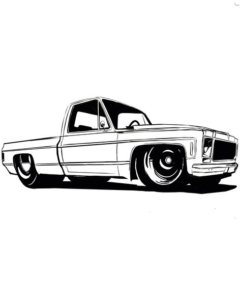 1978 #squarebody #c10 Men’s T-Shirt #trucks #design #chevytrucks #automotiveart #fathersdaygifts #truckshirt Old Truck Drawings, Chevy Truck Tattoo, Chevy Tattoo, Square Body Chevy, C10 Trucks, Cool Car Drawings, Automotive Artwork, Truck Coloring Pages, Truck Shirts