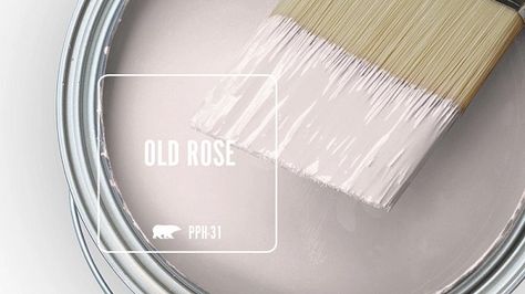 OLD ROSE PPH-31 | Behr Paint Colors Vintage Tea Rose Paint Behr Bedroom, Vintage Tea Rose Paint Behr, Behr Pink Paint Colors, Behr Marquee, Pink Paint Colors, Behr Paint Colors, Diy House Renovations, Behr Paint, Pink Paint