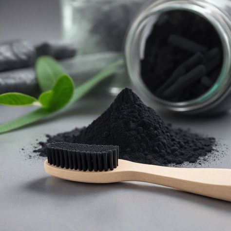 How To Whiten Teeth With Activated Charcoal - Simply and Naturally Avocado Health Benefits, Teeth Whitening Remedies, Charcoal Teeth Whitening, Whiten Teeth, Dental Crowns, Natural Teeth Whitening, Dental Problems, Natural Teeth, Sensitive Teeth