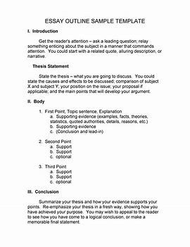 Essay Outline Example - Search Images Essay Outline Example, Outline Example, Outline Sample, Essay Outline, Thesis Statement, Cause And Effect, Writing