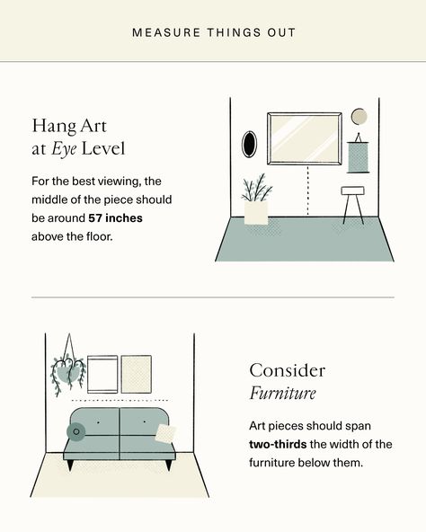 How to Arrange Wall Art: The Complete Art Placement Guide | The Study Wall Art Placement, Fill A Blank Wall, Furniture Styles Guide, Mirror And Sconces, Lounge Room Styling, Rug Placement, Art Placement, Wall Sconces Living Room, Sconces Living Room