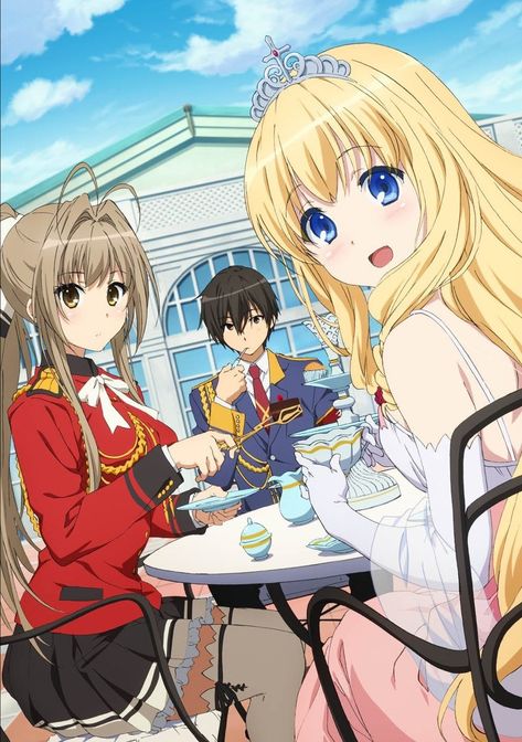 Anime: Amagi Brilliant Park The only anime I watched this summer. I was so busy.😣 Amagi Brilliant Park, Kyoto Animation, I Love Anime, Anime Movies, Anime Shows, Cosplay Anime, Anime Wallpaper, Manga Anime, Anime Art