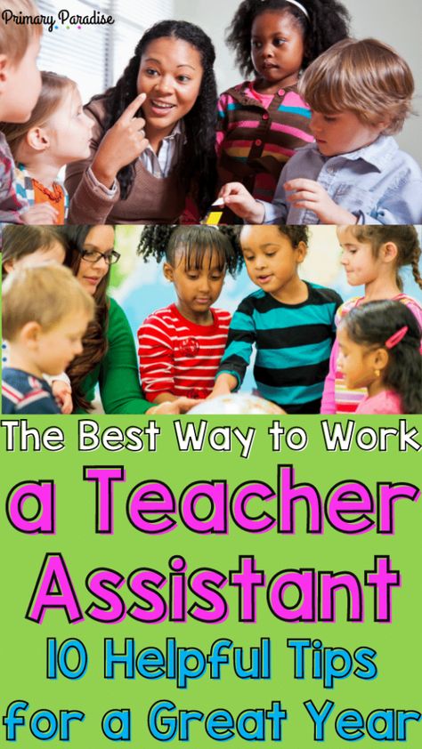 Beginner Teacher Tips, Teaching Assistant Tips, Educational Assistant Tips, Assistant Teacher Tips, Education Assistant Ideas, Prek Teacher Tips, Preschool Teacher Assistant Duties, Preschool Assistant Teacher Tips, Preschool Tips Teachers