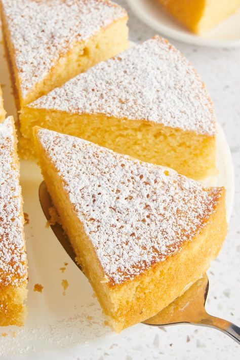 Olive Oil Cake is a moist, tender delight with a heavenly blend of fruity olive oil and vibrant citrus. It’s simple, versatile, and utterly delicious. This cake is sure to impress at any occasion! French Butter Cake, Erin French, Olive Oil Cake Recipe, Classic French Desserts, Chocolate Cobbler, Cocoa Cake, French Butter, Butter Cake Recipe, Oil Cake