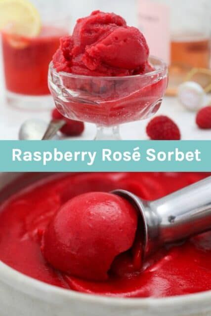 Raspberry Sorbet Recipe, How To Make Sorbet, Homemade Sorbet, Sorbet Is, Sorbet Recipe, Frozen Dessert Recipe, Raspberry Recipes, Frozen Custard, Sorbet Recipes