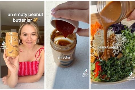 How to Make Asian Peanut Sauce Using Old Peanut Butter Jars Nectarine Dessert, Asian Peanut Sauce, Blueberry Sweet Rolls, Cookie Salad, Make Ahead Brunch, Peanut Butter Jar, Blueberry Cookies, Best Christmas Recipes, Sweet Roll