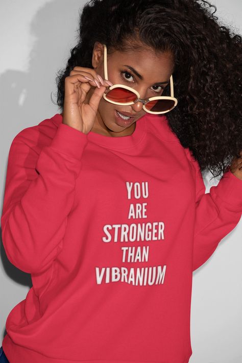 Going through some tough times? We've been there, and we totally understand. Just so you know, you're tough and strong, and you'll get through this! Here's a sweatshirt for you to put everyone on notice. Jolly Af, Funny Christmas Sweaters, Street Outfit, Christmas Designs, Sweater Fashion, Christmas Sweatshirts, Red Sweaters, Look Cool, Red Christmas