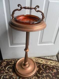 Most households had an ashtray stand...right beside Dad's chair. Ash Tray Stand, Ashtray Stand, Bar Inspiration, Vintage Ashtray, Ash Tray, Apartment Balcony Decorating, Basement Bar, Wine Room, Ashtrays