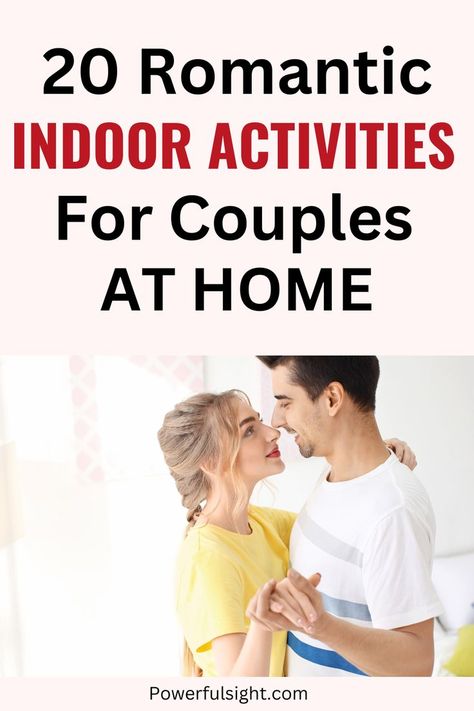 20 Indoor Activities For Couples At Home Activities For Couples At Home, Indoor Activities For Couples, Couples At Home, Romantic Activities, Activities For Couples, Couple Activities, Date Night Ideas, Healthy Relationship Tips, Night Ideas