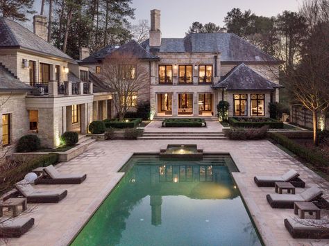 421 Blackland Rd NW, Atlanta, GA - 7 Bed, 9 Bath Single-Family Home - 60 Photos | Trulia Atlanta Mansions, Mansion Houses, Neoclassical Home, Big Mansions, Tuxedo Park, Modern Castle, Dream Beach Houses, Georgia Homes, Beautiful Home Designs