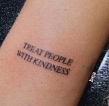 Aftersun Tattoo, Treat People With Kindness Tattoo, 1d Inspired Tattoos, Tpwk Tattoo, Cute Mini Tattoos, Tattoed Heart, Cherry Tattoo, Tiny Tattoo Ideas, I Want A Tattoo