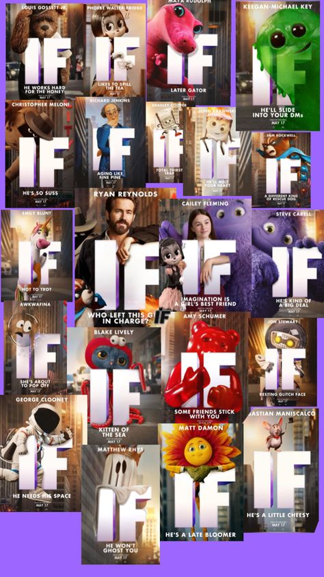 #I love this movie#If If Movie, Louis Gossett Jr, Richard Jenkins, John Krasinski, Steve Carell, Imaginary Friend, Bradley Cooper, Ryan Reynolds, Love This