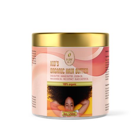 PRICES MAY VARY. Organic Formula: Crafted with natural, organic ingredients to nourish and nurture your child's delicate hair and scalp. Multipurpose: This versatile hair butter acts as a leave-in conditioner, detangler, and styler for all hair types. Nourishing Blend: Enriched with shea butter, coconut oil, and vitamin E to hydrate, moisturize, and strengthen hair. Frizz Control: Tames frizz and flyaways, leaving hair smooth, soft, and manageable. Convenient Size: 8 oz (250ML) bottle provides ample product for multiple applications. Organic Kid's Hair Butter is a nourishing and hydrating solution for healthy, frizz-free hair. This versatile product acts as a detangler, moisturizer, and strengthener, perfect for all hair types. With its 8 oz (250ML) size, it provides ample nourishment to s Hair Butter, Strengthen Hair, Hair Smooth, Hair Frizz, Frizz Free Hair, Macadamia Oil, Hair Detangler, Frizz Control, Frizz Free