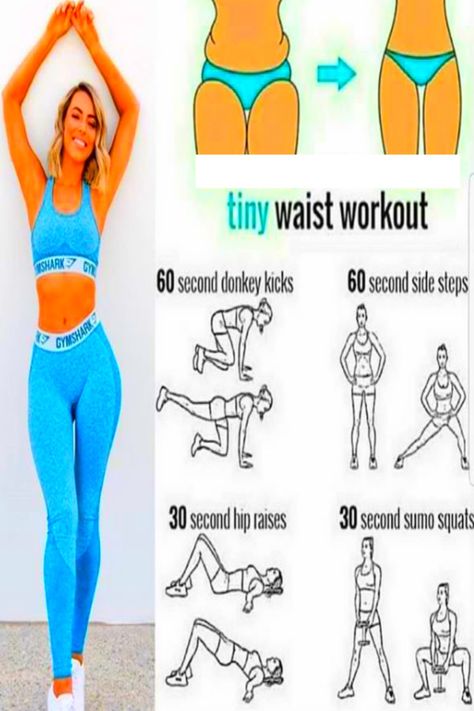 Waist Workout For Women, Smaller Waist Workout, Workout Stomach, Thinner Waist, Workout For Women At Home, Small Waist Workout, Flat Stomach Workout, Oblique Workout, Stomach Muscles