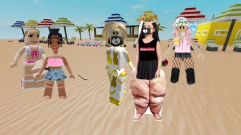 You aee too h0nry, you run to the nearest roblox beach party and find the baddiest roblox avatars Beach Roblox Avatar, Roblox Avatars, Roblox Avatar, Beach Party, Avatar, Running, ? Logo, Quick Saves