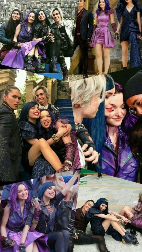 Disney Descendants Characters, Descendants Pictures, Descendants Characters, Disney Descendants Movie, Mal And Evie, Disney Channel Descendants, Disney Descendants 3, Descendants Cast, Best Halloween Movies