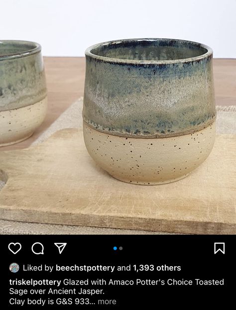 Neutral Pottery Glazes, Coyote Shino Glaze Combinations, Glaze Combinations, Glaze Combos, Glaze Ideas, Pottery Glaze, Amaco Glazes, Beginner Pottery, Ceramic Glazes