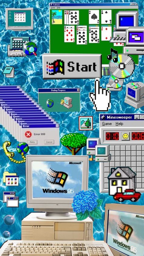 #microsoft #windows95 #90s 🖥️ Microsoft Windows Aesthetic, 90s Web Design, 90s Desktop Wallpaper, 90s Internet Aesthetic, 90s Computer Aesthetic, Y2k Mood Board, Early 2000s Internet, Microsoft Aesthetic, Nickelodeon Aesthetic