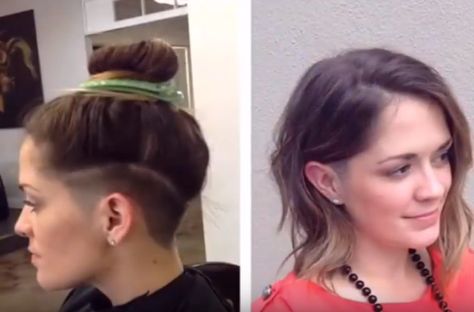 Secret Undercut For Women, Medium Undercut Hairstyles Woman, Mid Length Hair Undercut, Low Undercut Long Hair, Low Undercut Hairstyles Women, Low Undercut Women, Girly Undercut, 360 Undercut Women, Medium Undercut Hairstyles