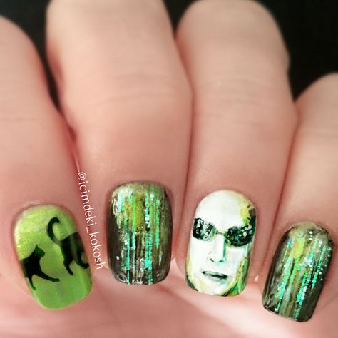 nailart > matrix Matrix Nails Design, Matrix Nail Art, Matrix Nails, Matrix Hair, Nail Art Pictures, Nail Pictures, Cool Themes, Hair Nails, Color Hair