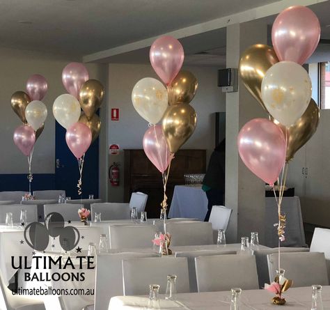 Table Balloon Decorations For Party, Birthday Table Balloons, Balloon Table Centerpieces Wedding, 21st Party Table Decorations, Balloons On Tables Party Ideas, Center Table Balloon Decor, Balloon Table Arrangements, Table Centerpieces With Balloons, Balloons For Table Decorations