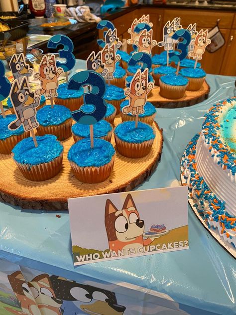 Bluey Lunch Ideas, Bluey Dessert Table, Bluey Dessert, Bluey Dessert Table Ideas, Fiesta Bluey, Dessert Table Ideas, Bluey Party, Tiktok Ideas, Bluey Birthday