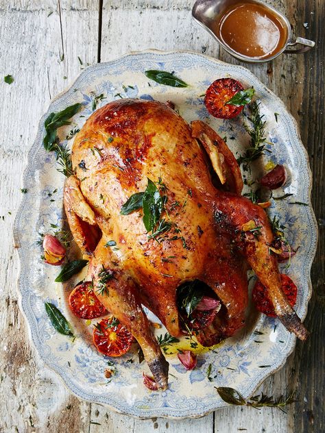 Best Christmas Turkey | Turkey Recipes | Jamie Oliver Recipes Jamie Oliver Turkey, Best Roasted Turkey, Christmas Dinner Sides, Christmas Turkey Recipes, Roast Turkey Recipes, Christmas Turkey, Jamie Oliver Recipes, Good Roasts, Empanadas Recipe