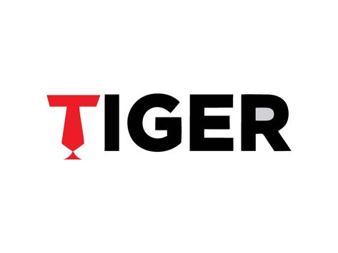 Typography concept of Tiger logo Tiger Typography, Character Words, Clean And Minimal, Logo Search, Tiger Logo, Constructive Criticism, Tiger Design, Letter T, Snow Leopard