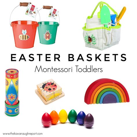 Montessori friendly Easter basket ideas for babies, toddlers and preschoolers. Small and practical ideas for a variety of ages and stages. Montessori Easter Basket, Montessori Easter, Baby Easter Basket, Easter Basket Ideas, Farm Baby, Puzzles For Toddlers, Easter Basket Diy, Toddler Easter, Montessori Baby