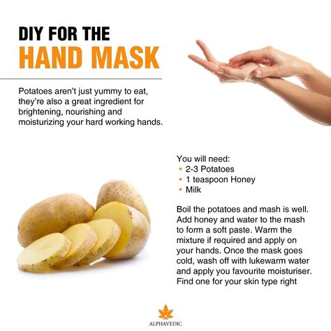 Diy Hand Mask, Ayurvedic Skin Care, Nail Care Products, Hand Mask, Gentle Skin Cleanser, Homemade Beauty Tips, Skin Nails, Watches Women, Diy Recipes