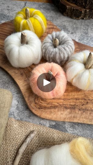 24K views · 7K reactions | Wool Pumpkin Craft

It is official pumpkin season and this was such a fun and easy craft! It doesn’t require many supplies and makes a quick seasonal centerpiece. I used:

🧻 Paper roll
🧶 White Wool Roving
🌳 Stick
🪡 Felting Needle (optional)

Supplies are available in my Amazon storefront. Affiliate link in my bio.

Be sure to out @ohoh.deco cute chunky yarn 🧶 version.  And let me know if you give it a try too! | Alyssa Stokes | James Quinn · Hourglass Pumpkin Toilet Paper Roll, Easy Thanksgiving Crafts, Pumpkin Craft, Simple Centerpieces, Fall Deco, Toilet Paper Roll Crafts, Fall Craft, Paper Roll Crafts, Wool Roving