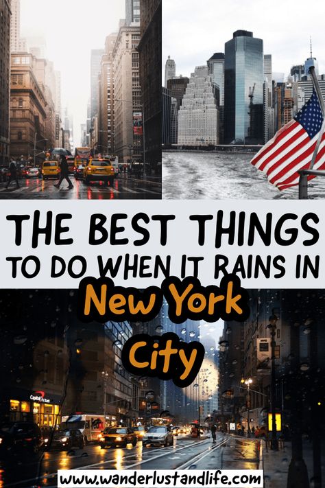 New York In Rain, Nyc In The Rain, New York City In The Rain, New York City Rain, Rain In Nyc, Vacation New York, What To Do In Nyc, Nyc October, New York Rain