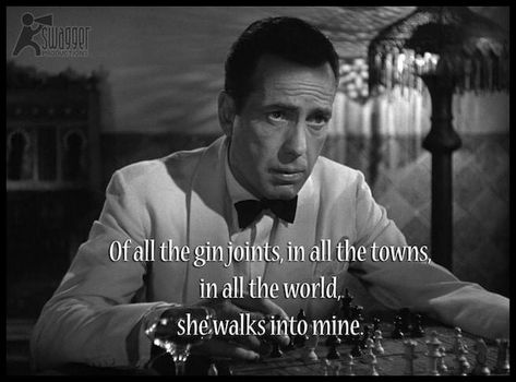 Humphrey Bogart Quotes, Casablanca 1942, Instagram Words, Movie Quote, Humphrey Bogart, Those Were The Days, Not Enough, Classic Hollywood, Casablanca